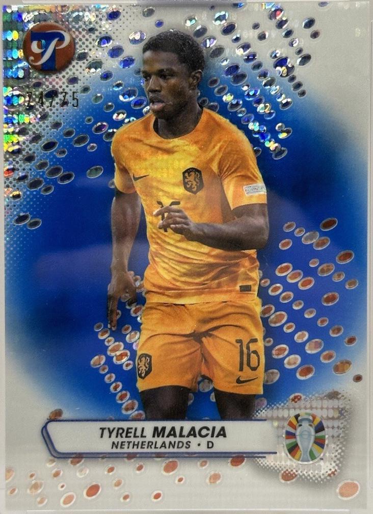Tyrell Malacia [Blue Refractor] #114