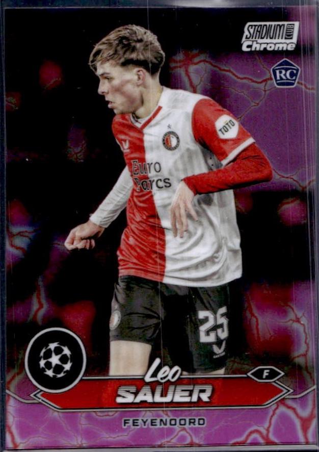 Leo Sauer [Pink Red Electric Charge Refractor] #95