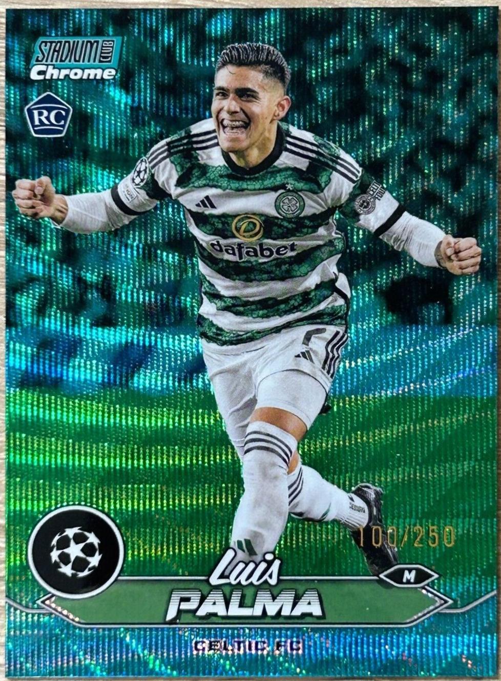 Luis Palma [Aqua Wave Refractor] #79