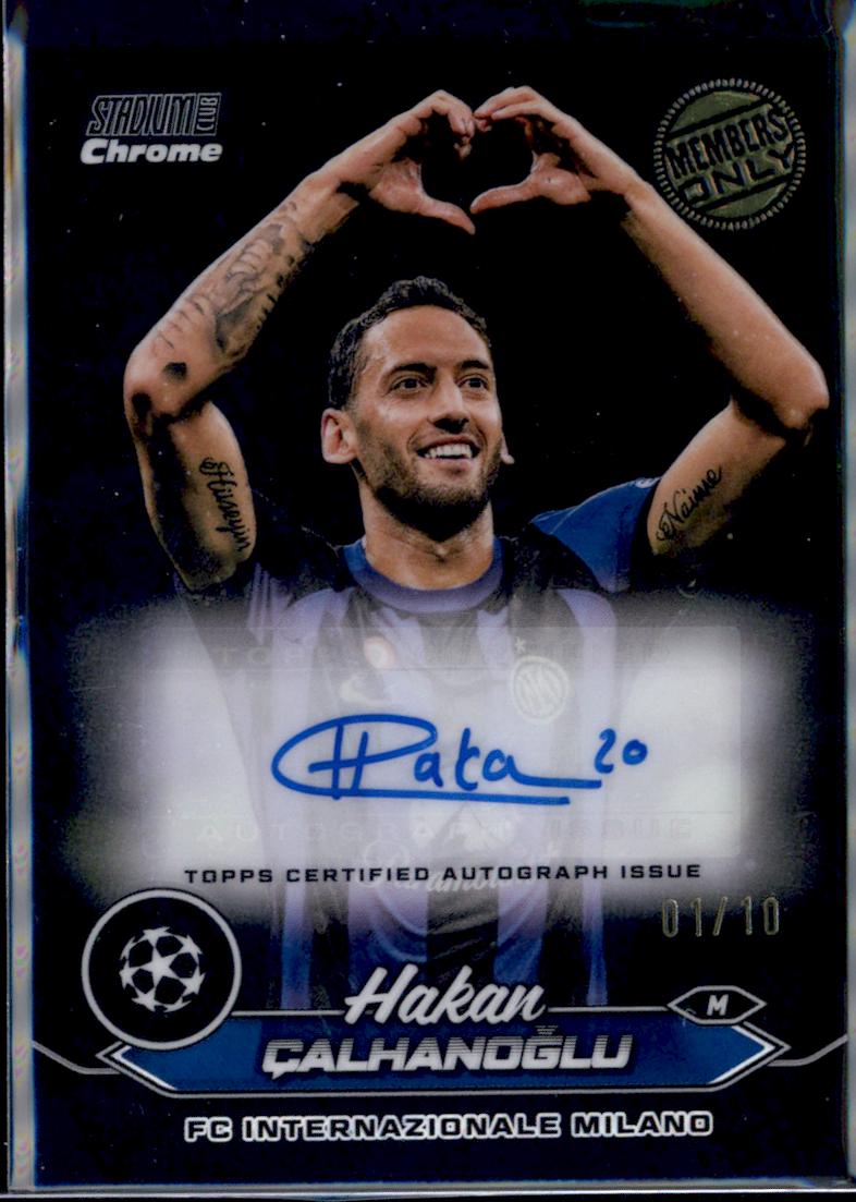 Hakan Calhanoglu [Members Only Black Refractor] #CA-HC