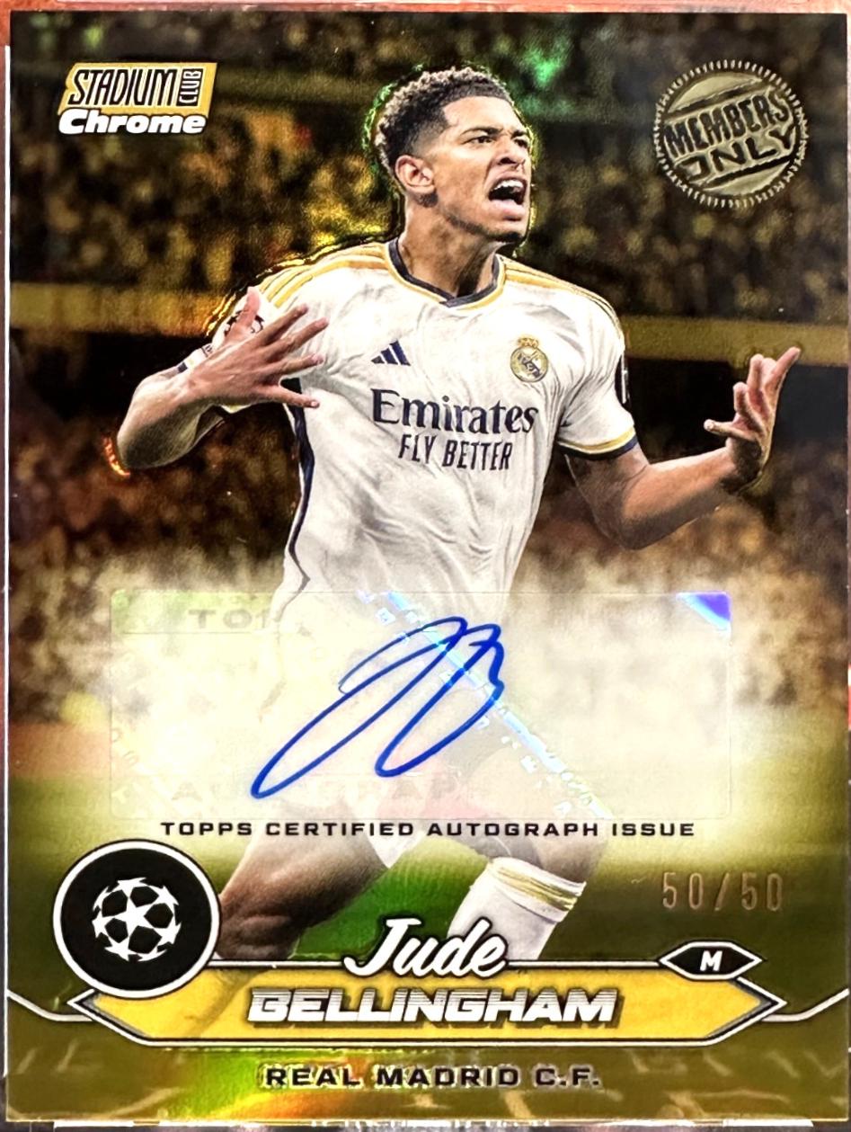 Jude Bellingham [Members Only Gold Refractor] #CA-JB