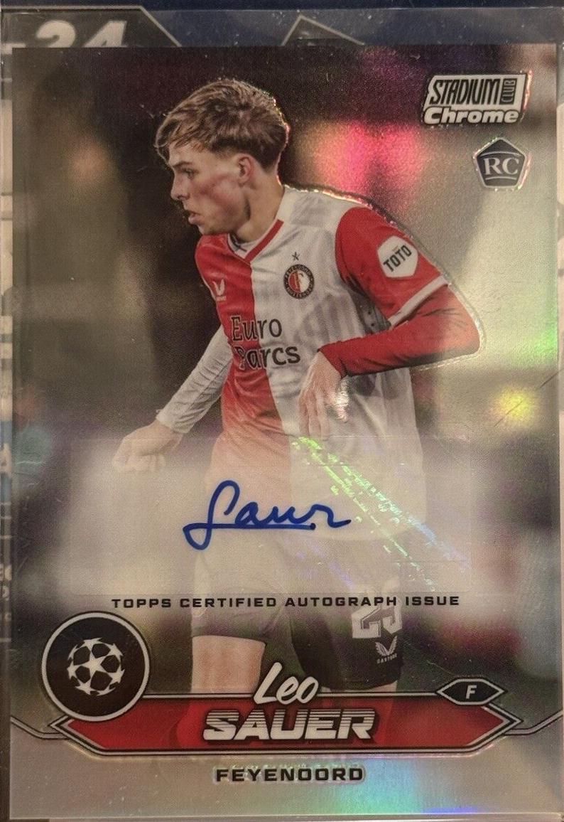 Leo Sauer [Black Refractor] #CA-LSA