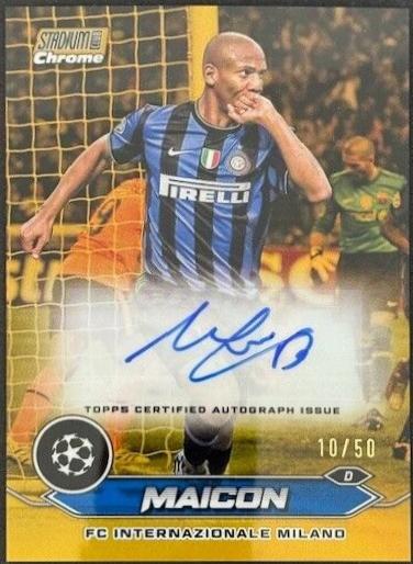 Maicon [Gold Refractor] #CA-MAI