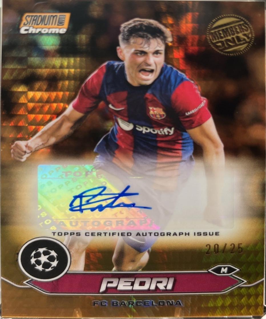 Pedri [Members Only Orange Prism Refractor] #CA-PED