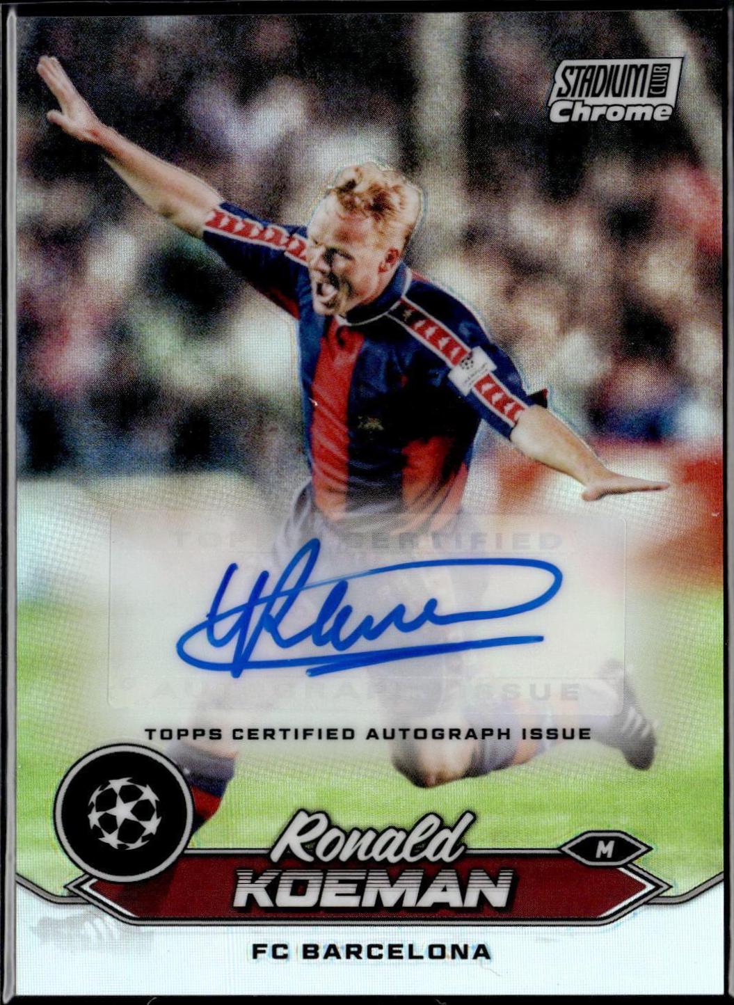 Ronald Koeman [Black Refractor] #CA-RK