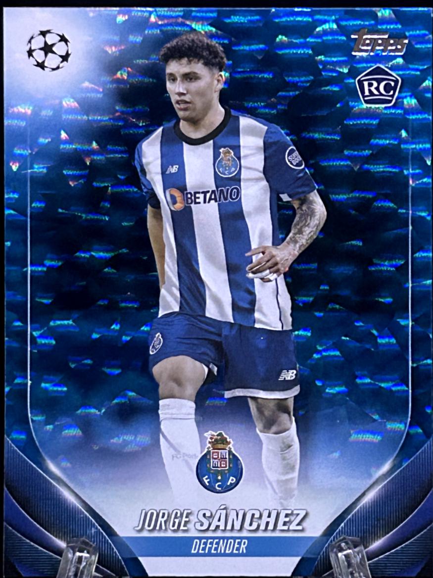 Jorge Sanchez [Icy Blue Foilboard] #198