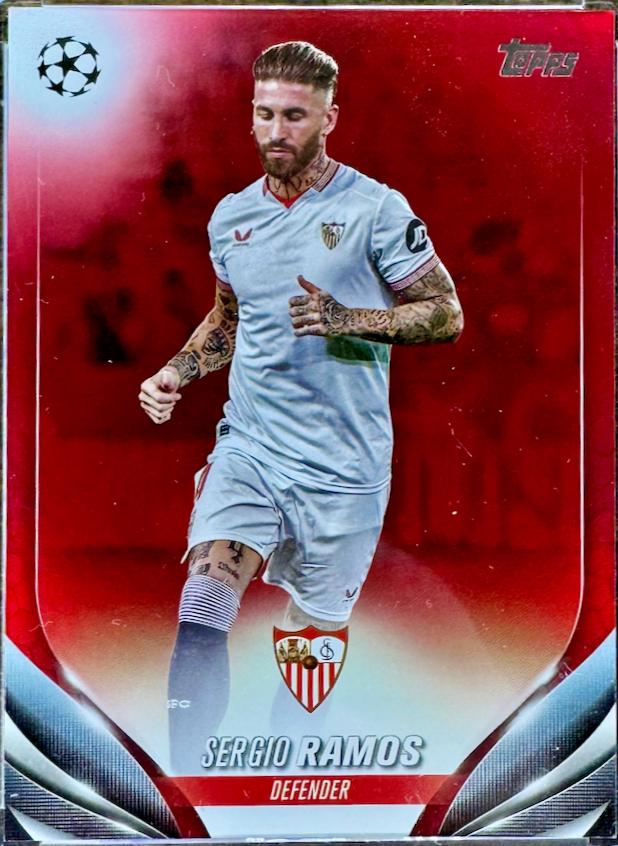 Sergio Ramos [Red Foilboard] #197