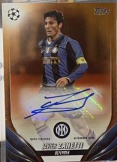 Javier Zanetti [Orange Foilboard] #A-JZ