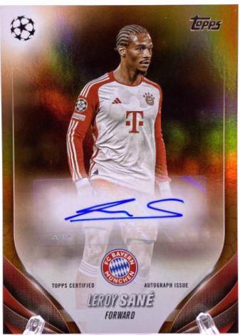 Leroy Sane [Orange Foilboard] #A-LS