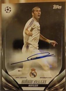 Zinedine Zidane [Black Icy Foilboard] #A-ZZ