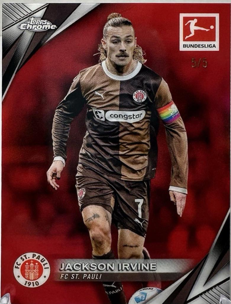 Jackson Irvine [Red Refractor] #87