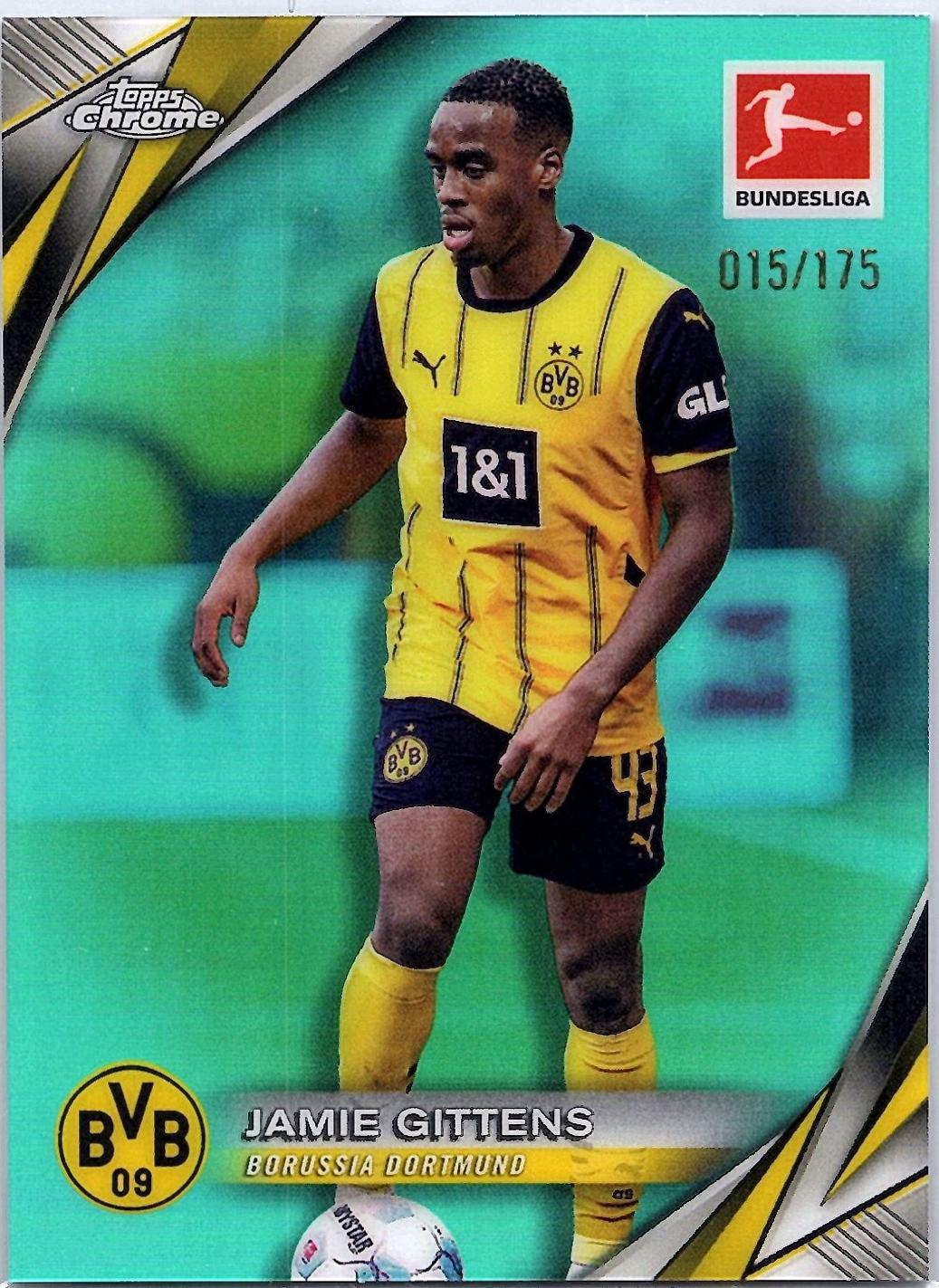 Jamie Gittens [Aqua Refractor] #26