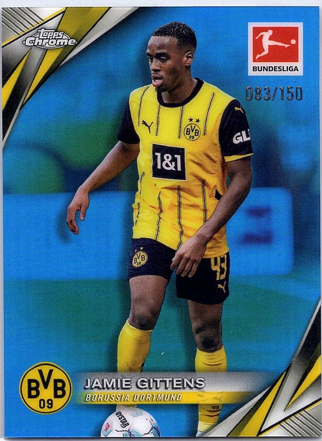 Jamie Gittens [Blue Refractor] #26