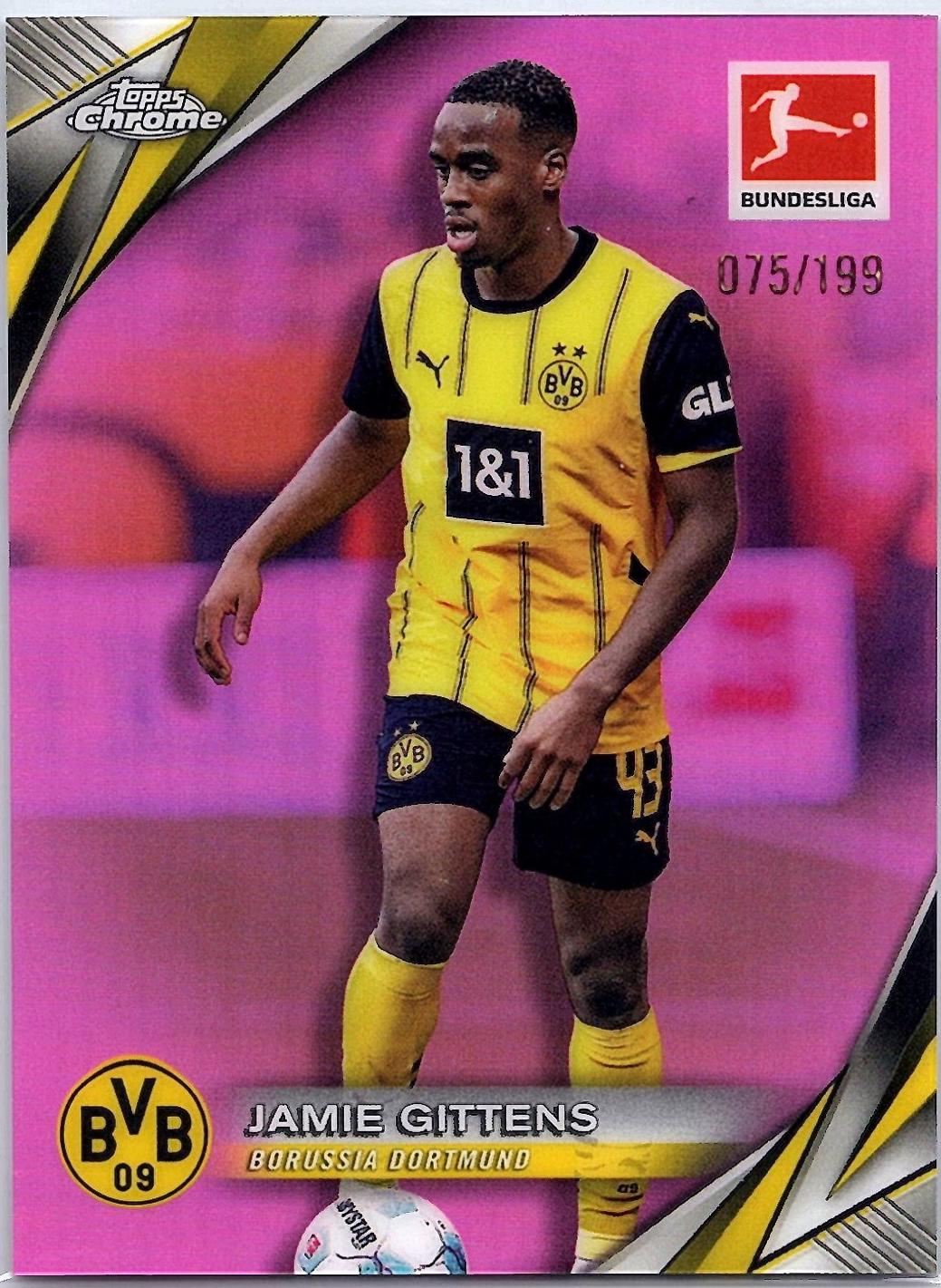 Jamie Gittens [Pink Refractor] #26
