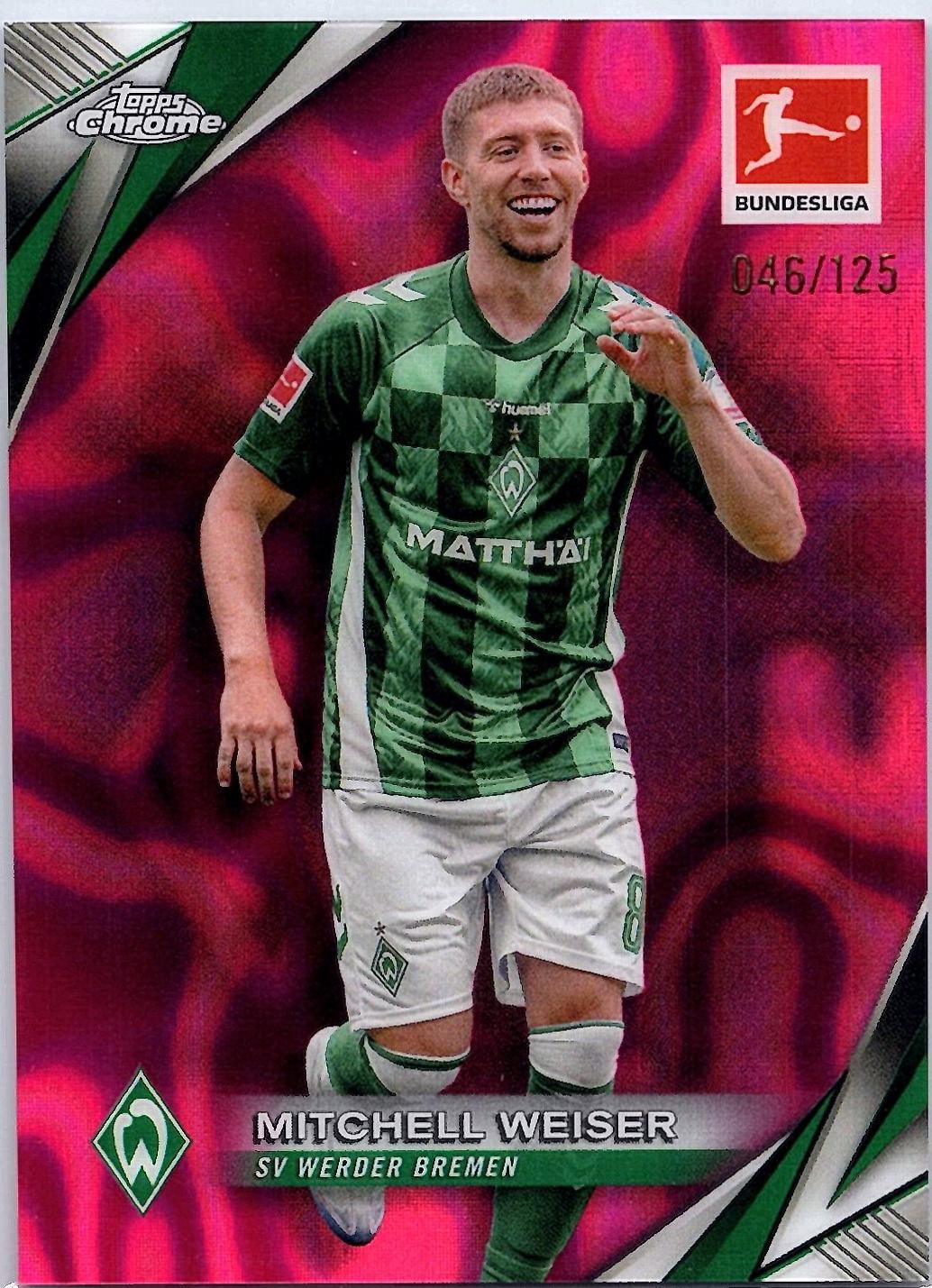 Mitchell Weiser [Magenta Lava Refractor] #17