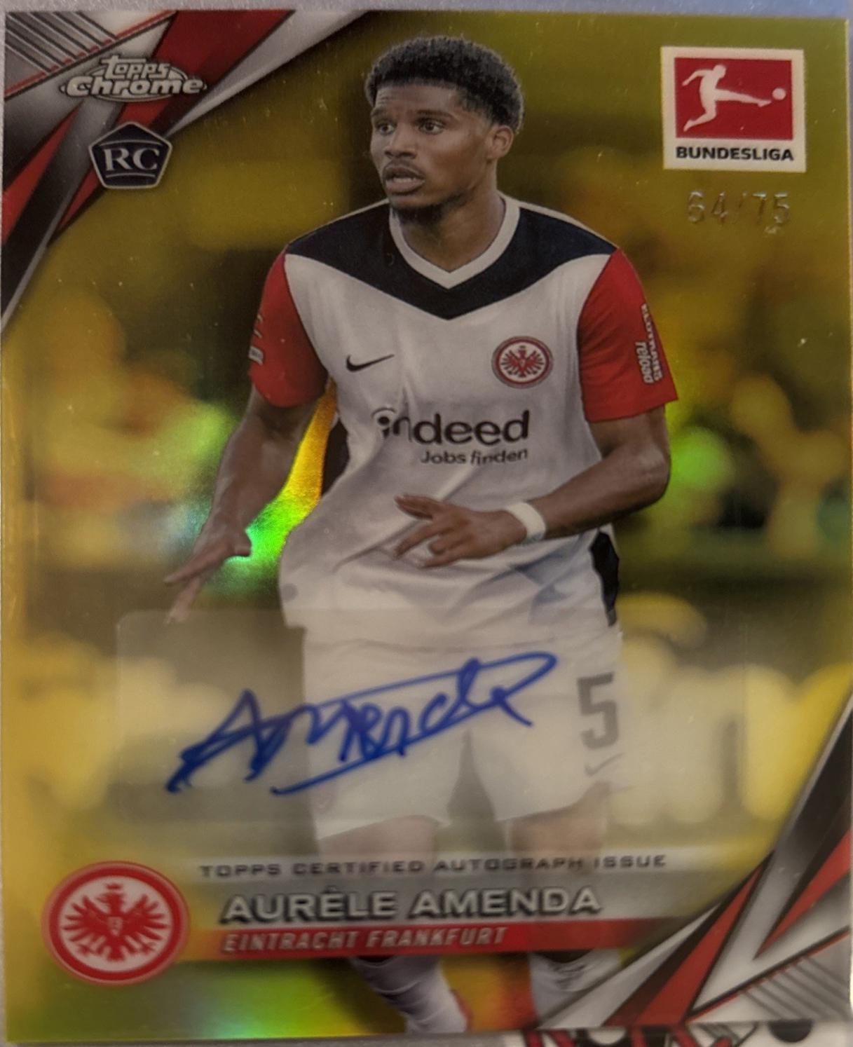 Aurele Amenda [Yellow Refractor] #BA-AAM