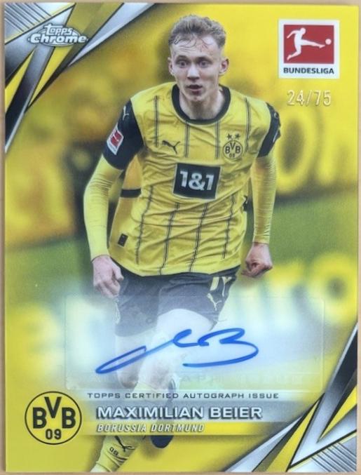 Maximilian Beier [Yellow Refractor] #BA-MAB