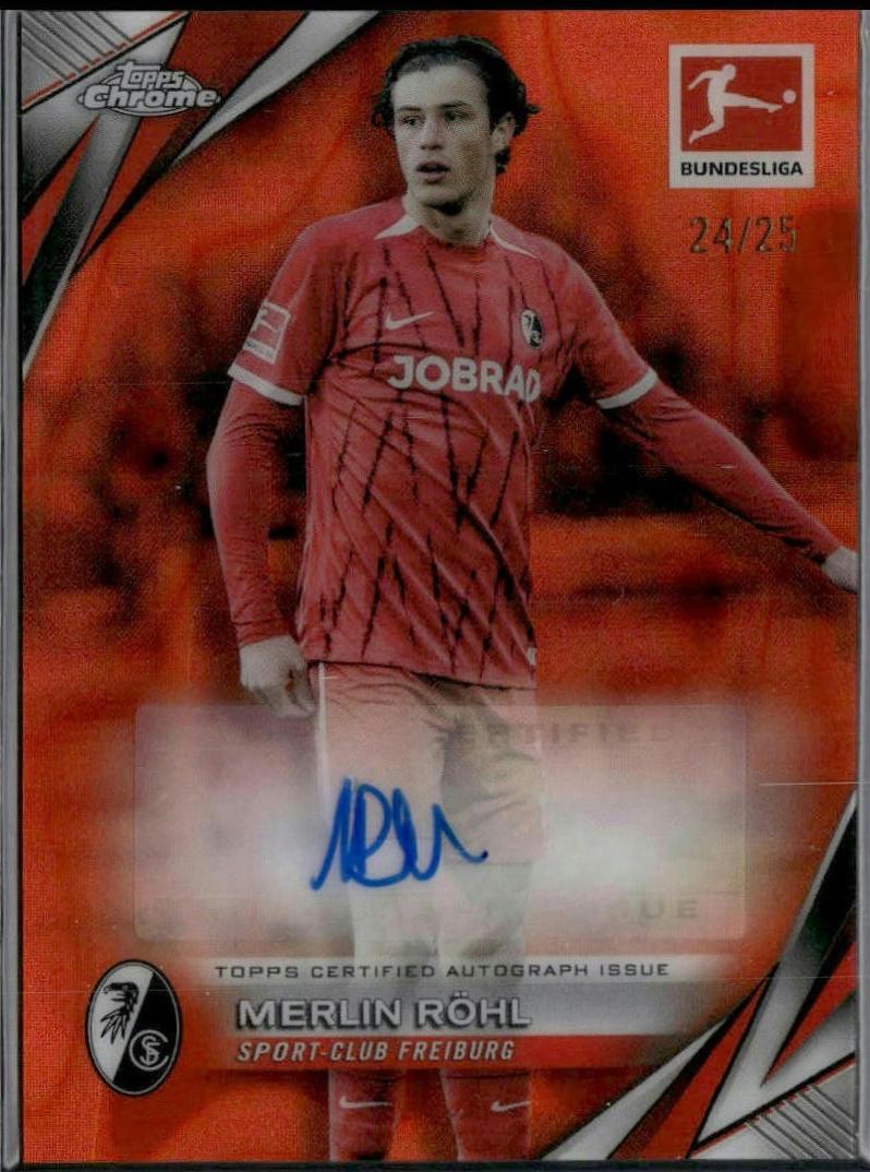 Merlin Rohl [Orange Lava Refractor] #BA-MR