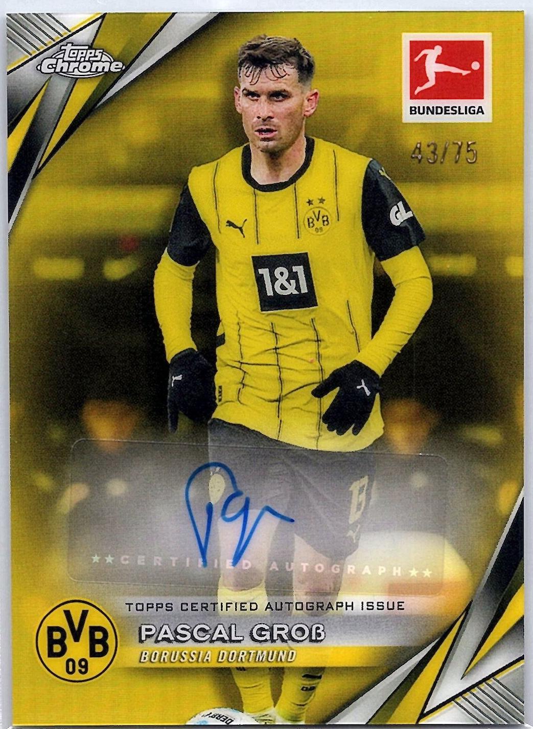Pascal Groß [Yellow Refractor] #BA-PG