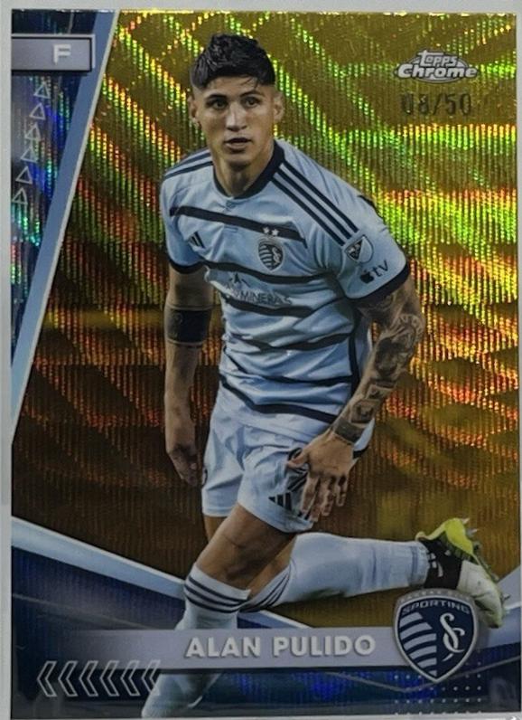 Alan Pulido [Gold Wave Refractor] #193