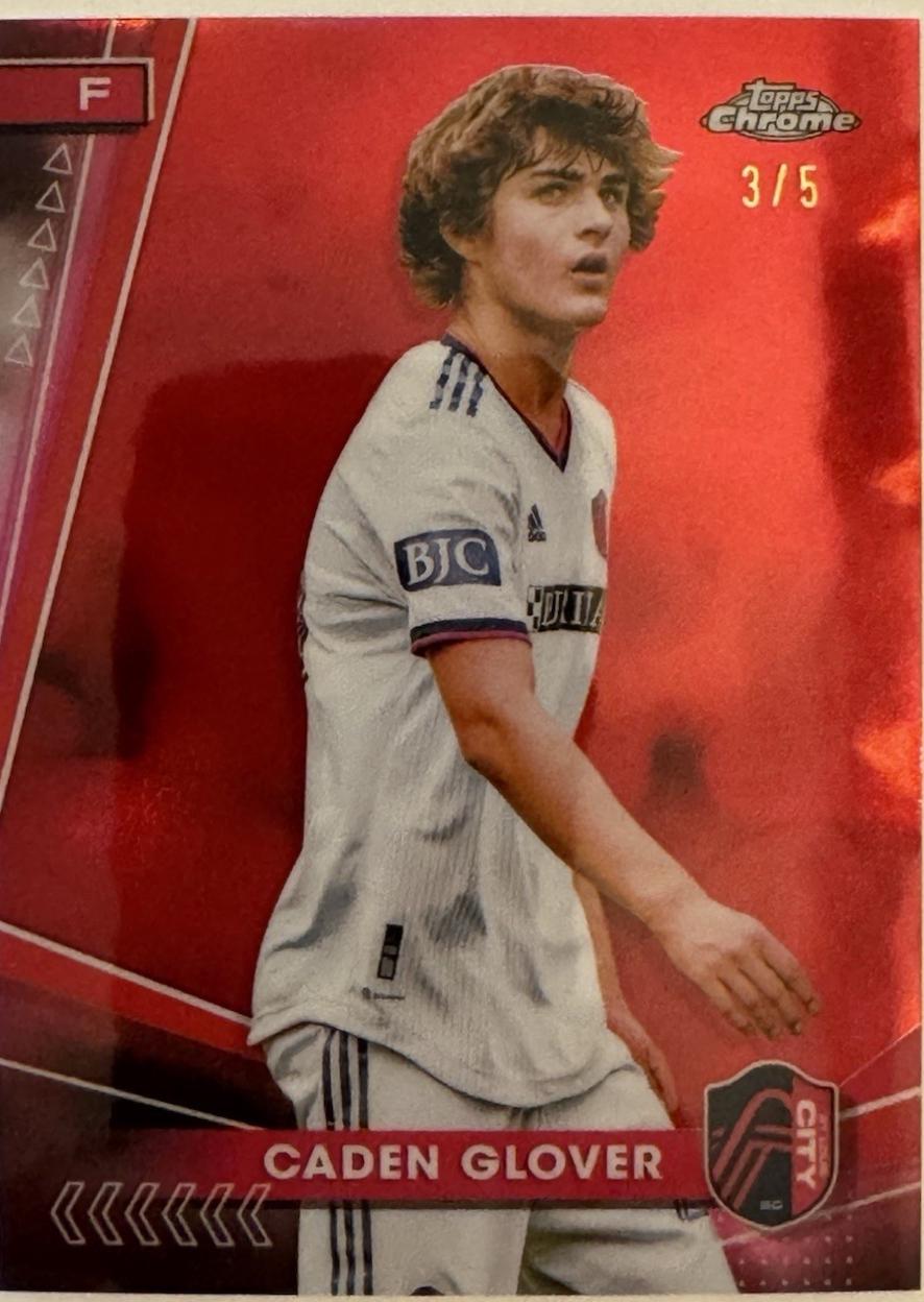 Caden Glover [Red Refractor] #114