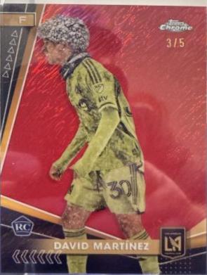 David Martinez [Shimmer Red Refractor] #128
