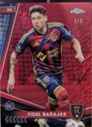 Fidel Barajas [Shimmer Red Refractor] #69