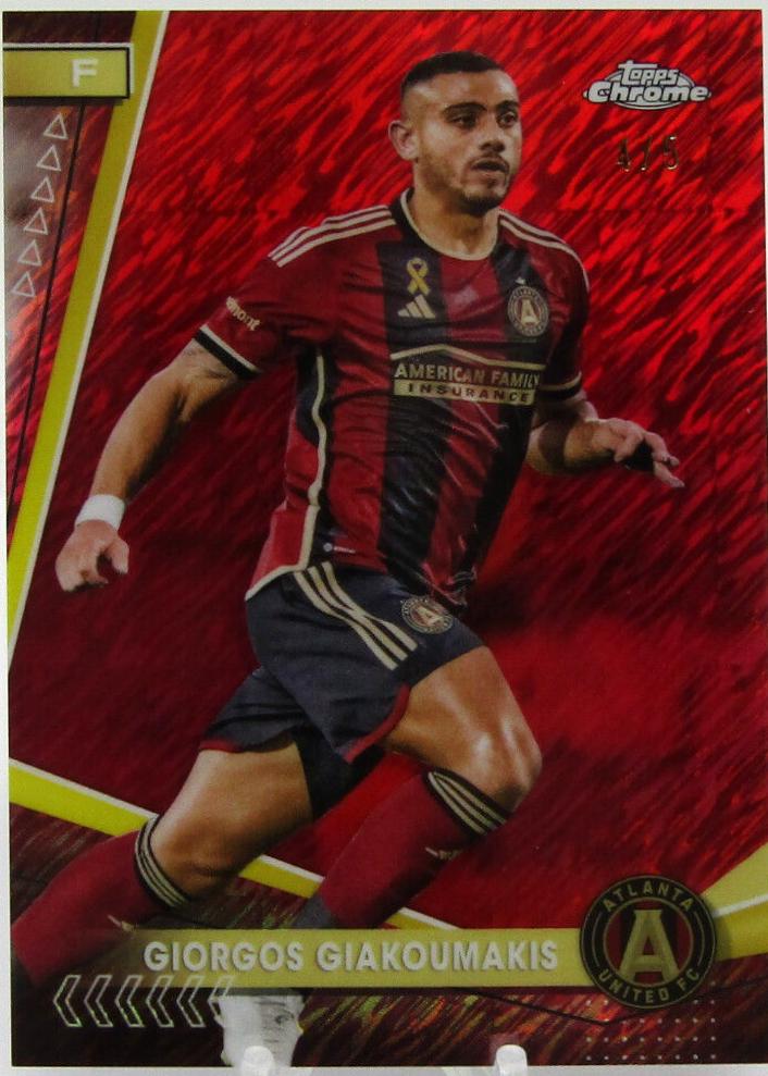 Giorgos Giakoumakis [Shimmer Red Refractor] #7