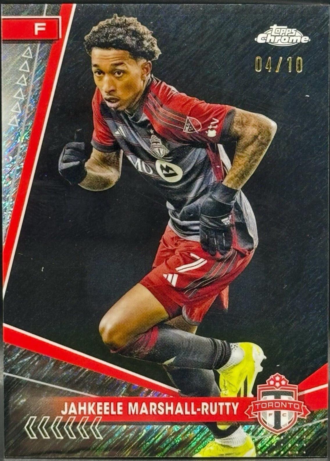 Jahkeele Marshall-Rutty [Shimmer Black Refractor] #107