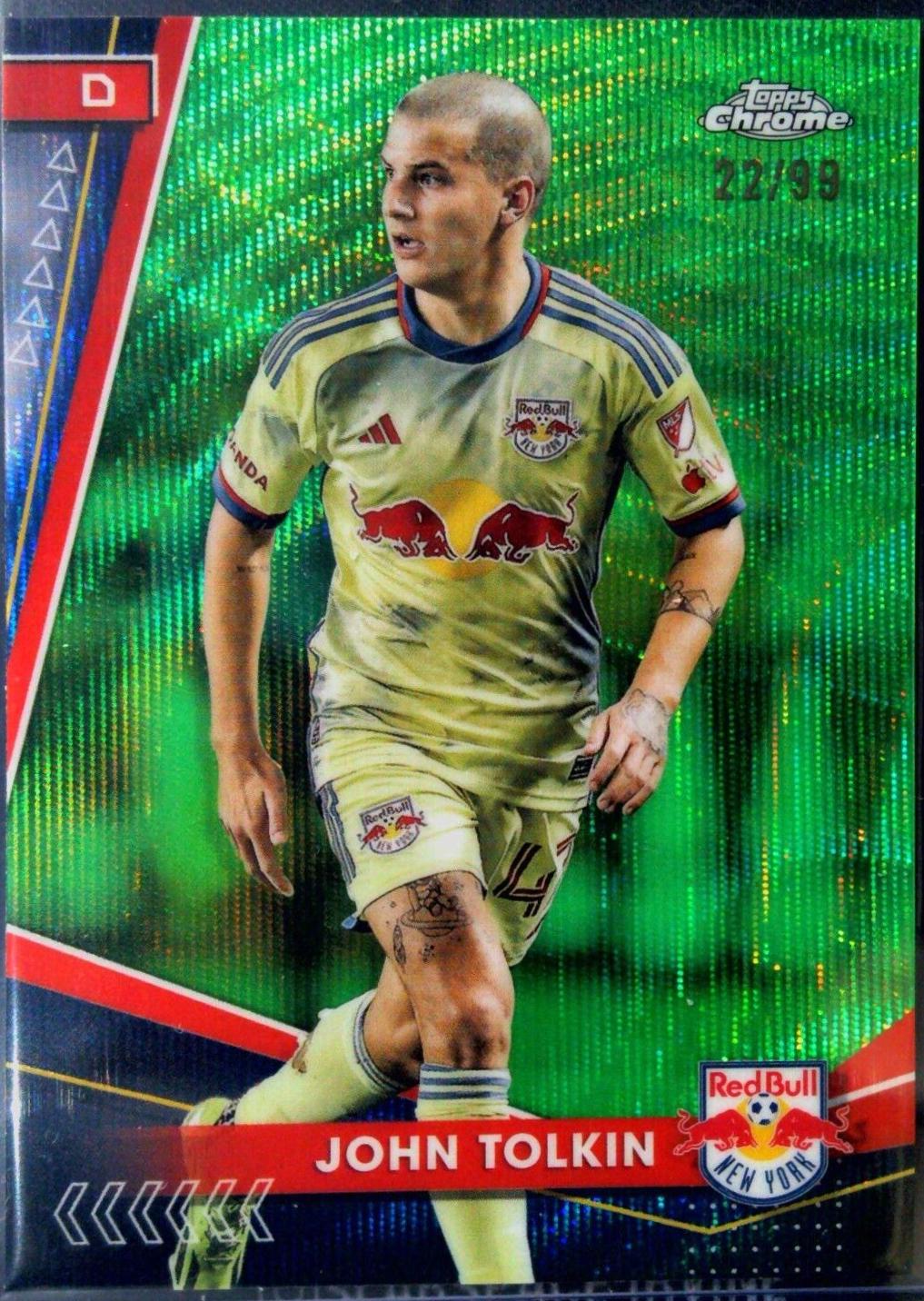 John Tolkin [Neon Green Wave Refractor] #58