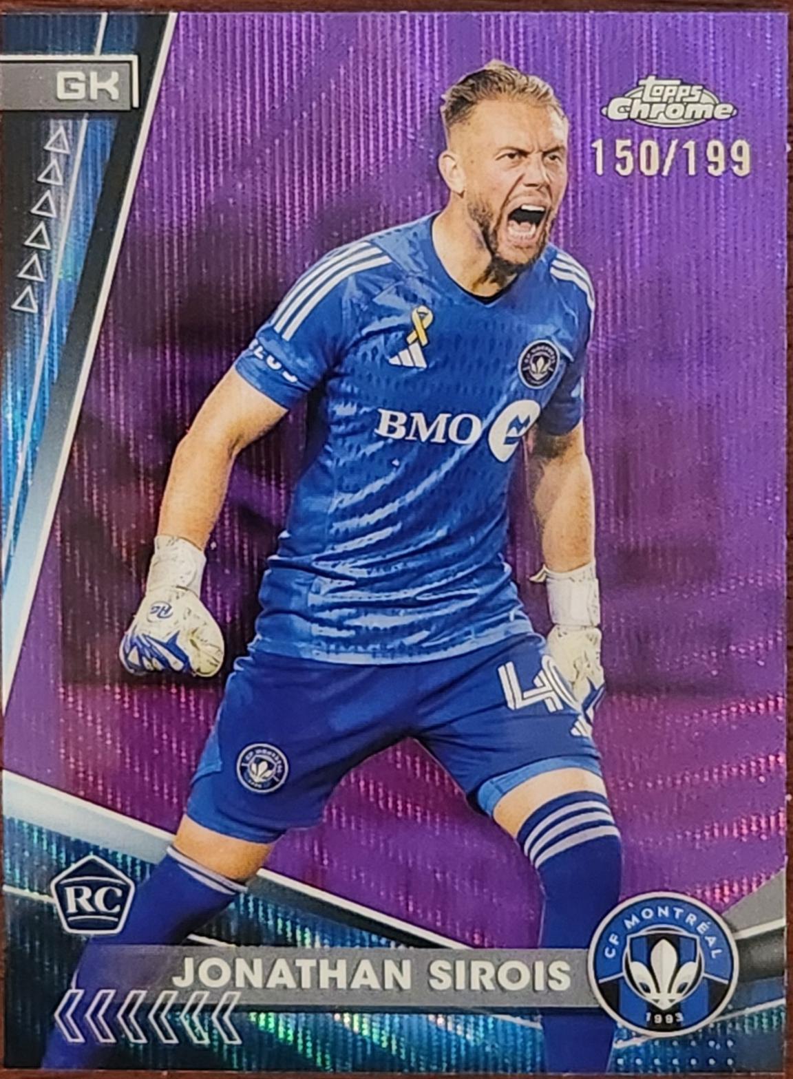 Jonathan Sirois [Purple Wave Refractor] #36