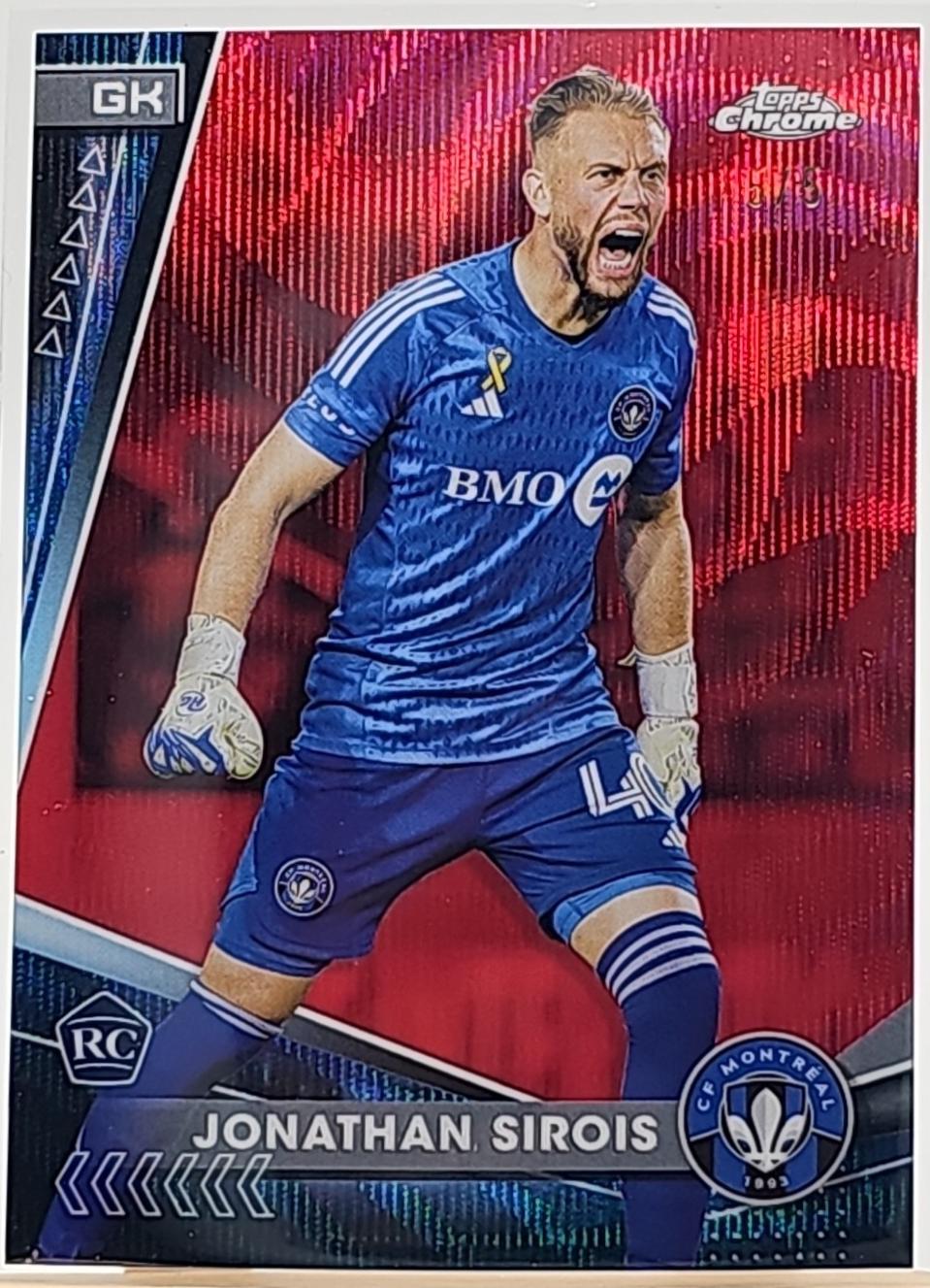Jonathan Sirois [Red Wave Refractor] #36