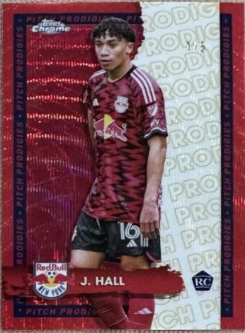 Julian Hall [Shimmer Red Refractor] #94