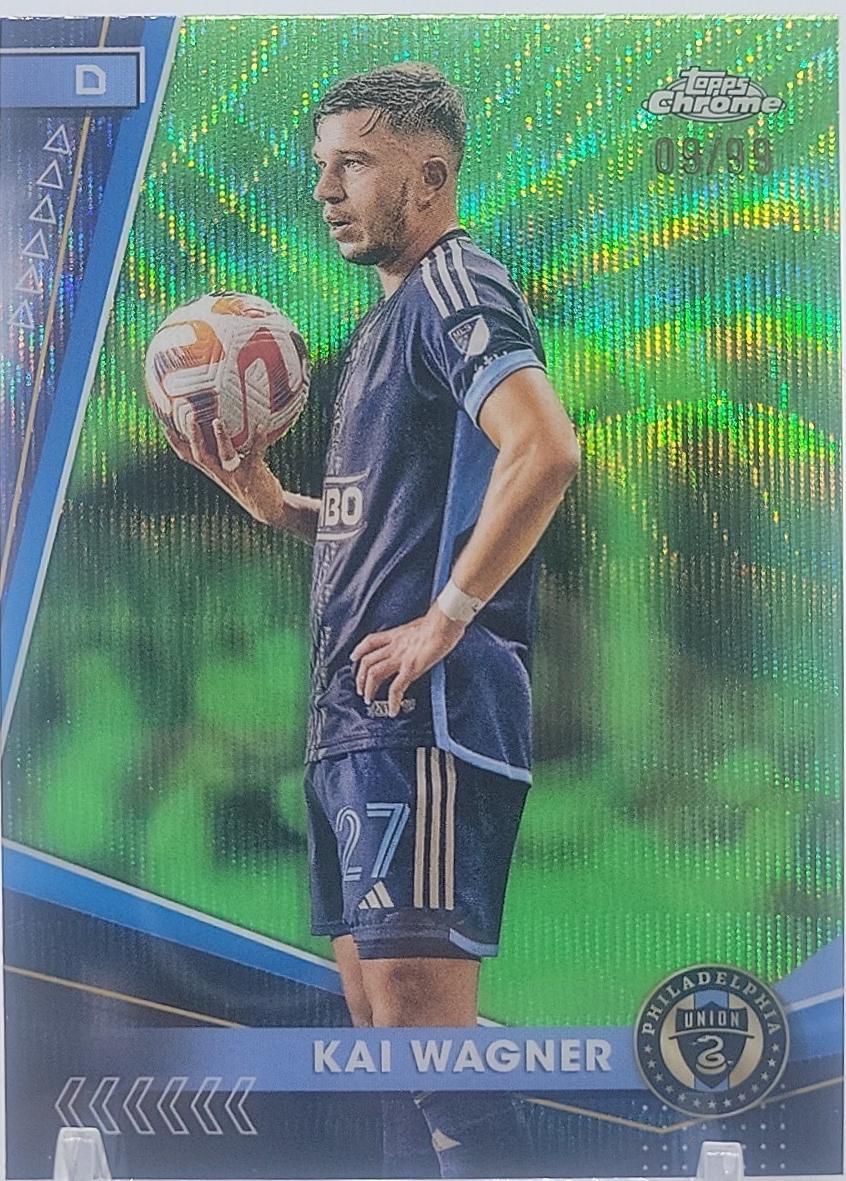 Kai Wagner [Neon Green Wave Refractor] #59