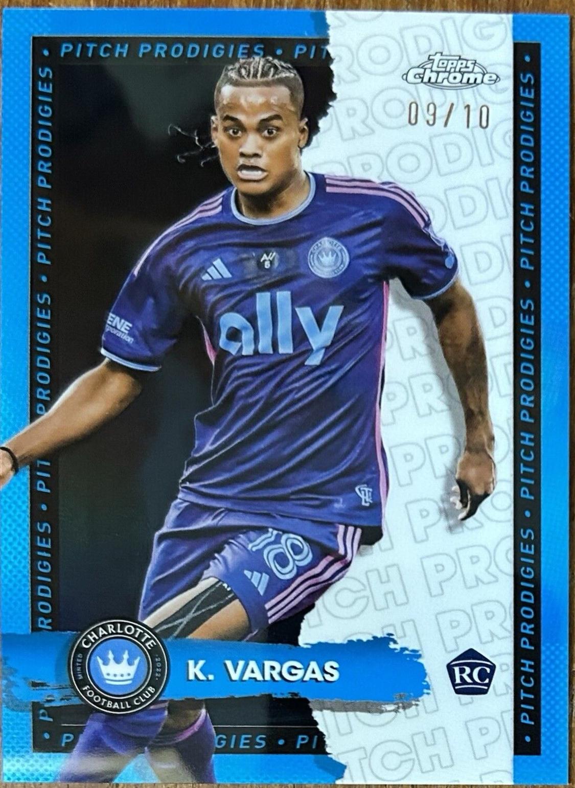 Kerwin Vargas [Black Refractor] #116