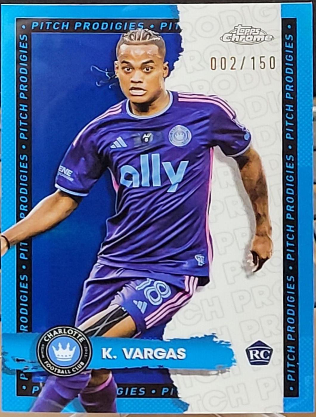 Kerwin Vargas [Blue Refractor] #116