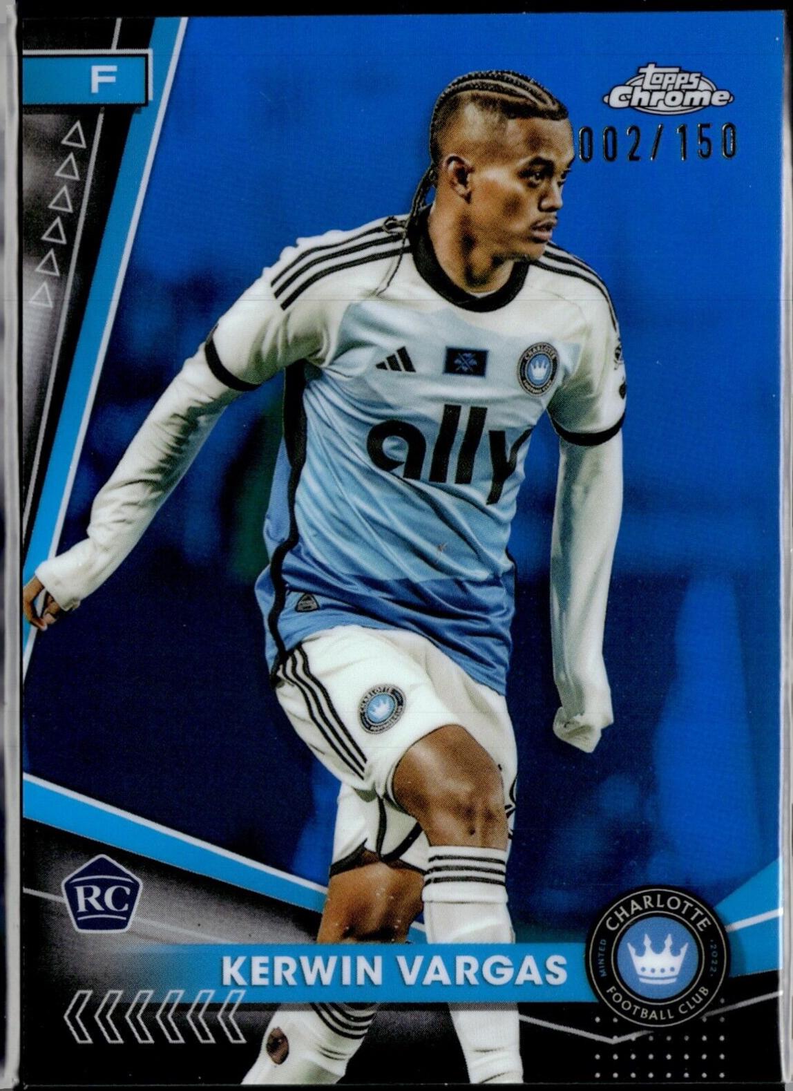 Kerwin Vargas [Blue Refractor] #88
