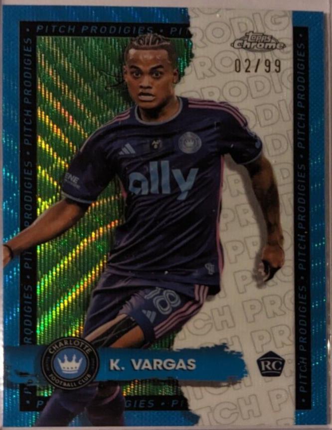 Kerwin Vargas [Neon Green Wave Refractor] #116