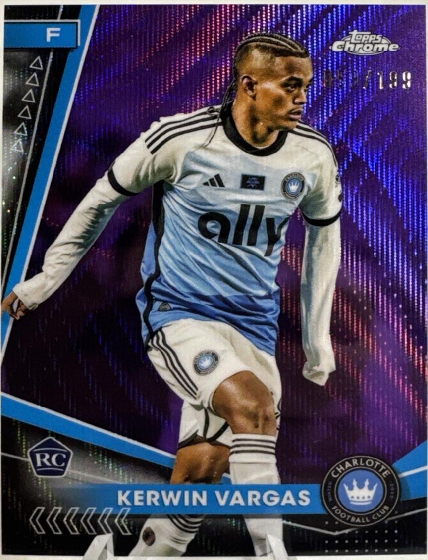 Kerwin Vargas [Purple Wave Refractor] #88