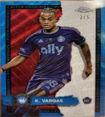 Kerwin Vargas [Shimmer Red Refractor] #116