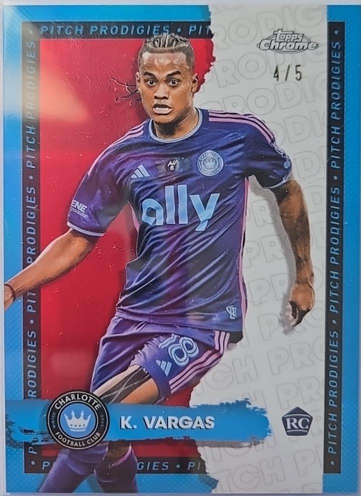 Kerwin Vargas [Shimmer Red Refractor] #88