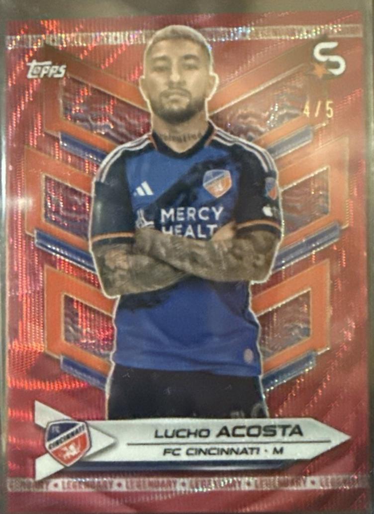 Lucho Acosta [Red Refractor] #1