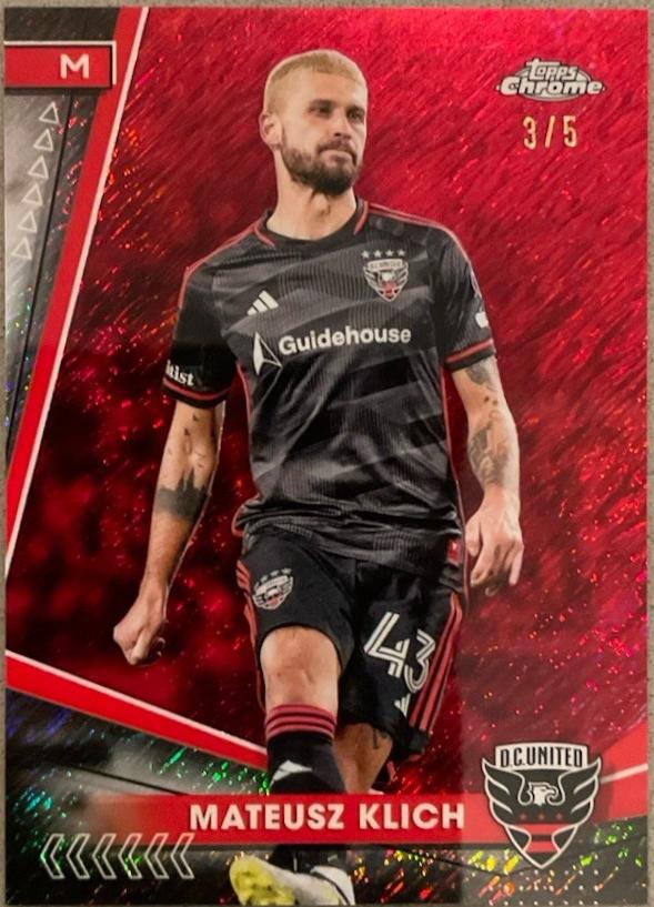 Mateusz Klich [Shimmer Red Refractor] #166