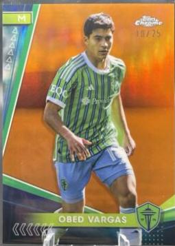 Obed Vargas [Orange Refractor] #44