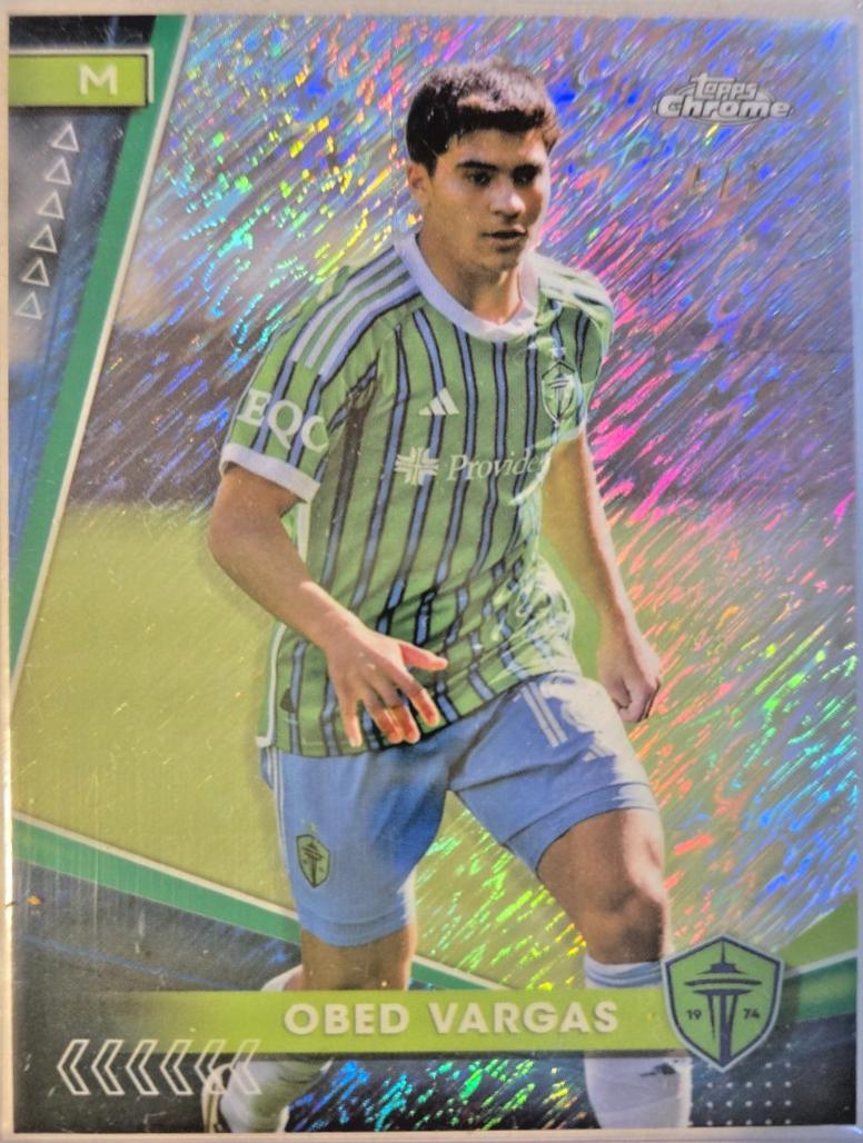 Obed Vargas [Shimmer Refractor] #44