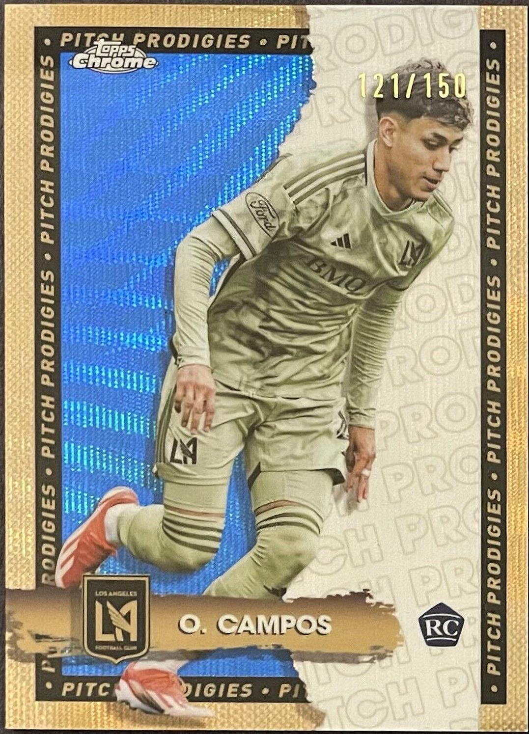 Omar Campos [Blue Wave Refractor] #191