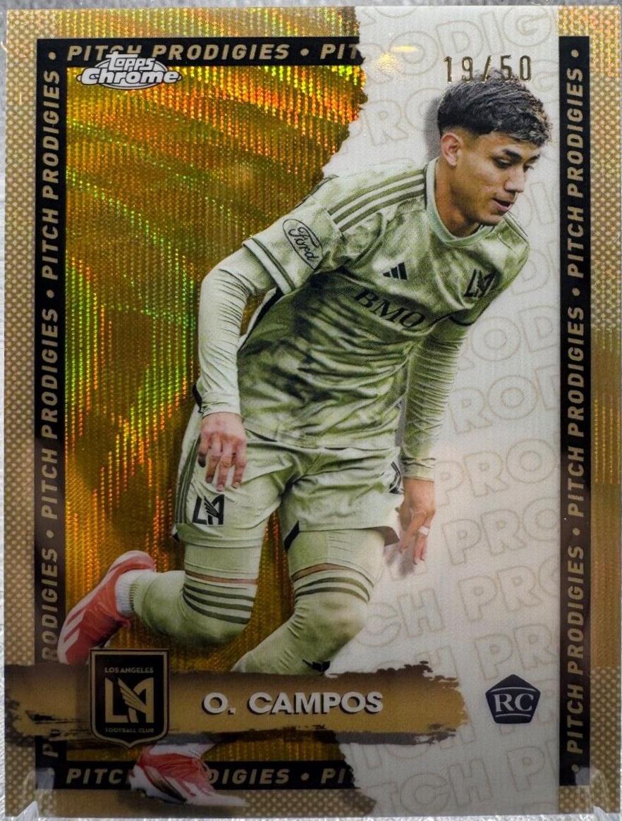 Omar Campos [Gold Wave Refractor] #191