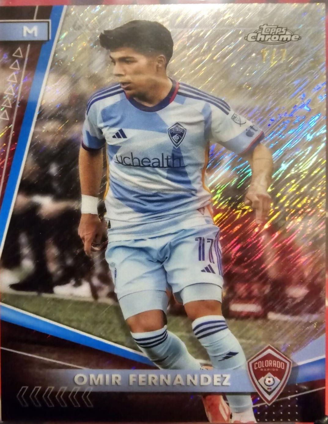 Omir Fernandez [Shimmer Refractor] #22