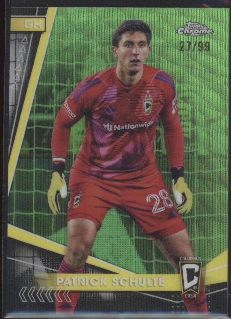 Patrick Schulte [Neon Green Wave Refractor] #30