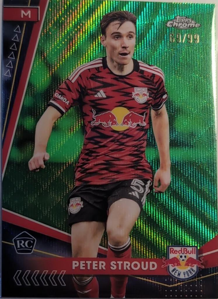 Peter Stroud [Neon Green Wave Refractor] #68